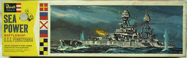 Revell 1/426 USS Pennsylvania BB-38 Battleship - Sea Power Issue, H422-198 plastic model kit